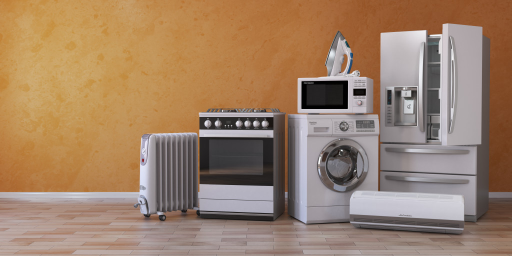 Appliances used at home